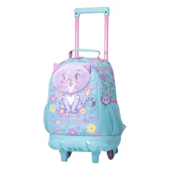 Totto - Mochila escolar con ruedas mediana Tropyglam
