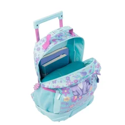 Totto - Mochila escolar con ruedas mediana Tropyglam