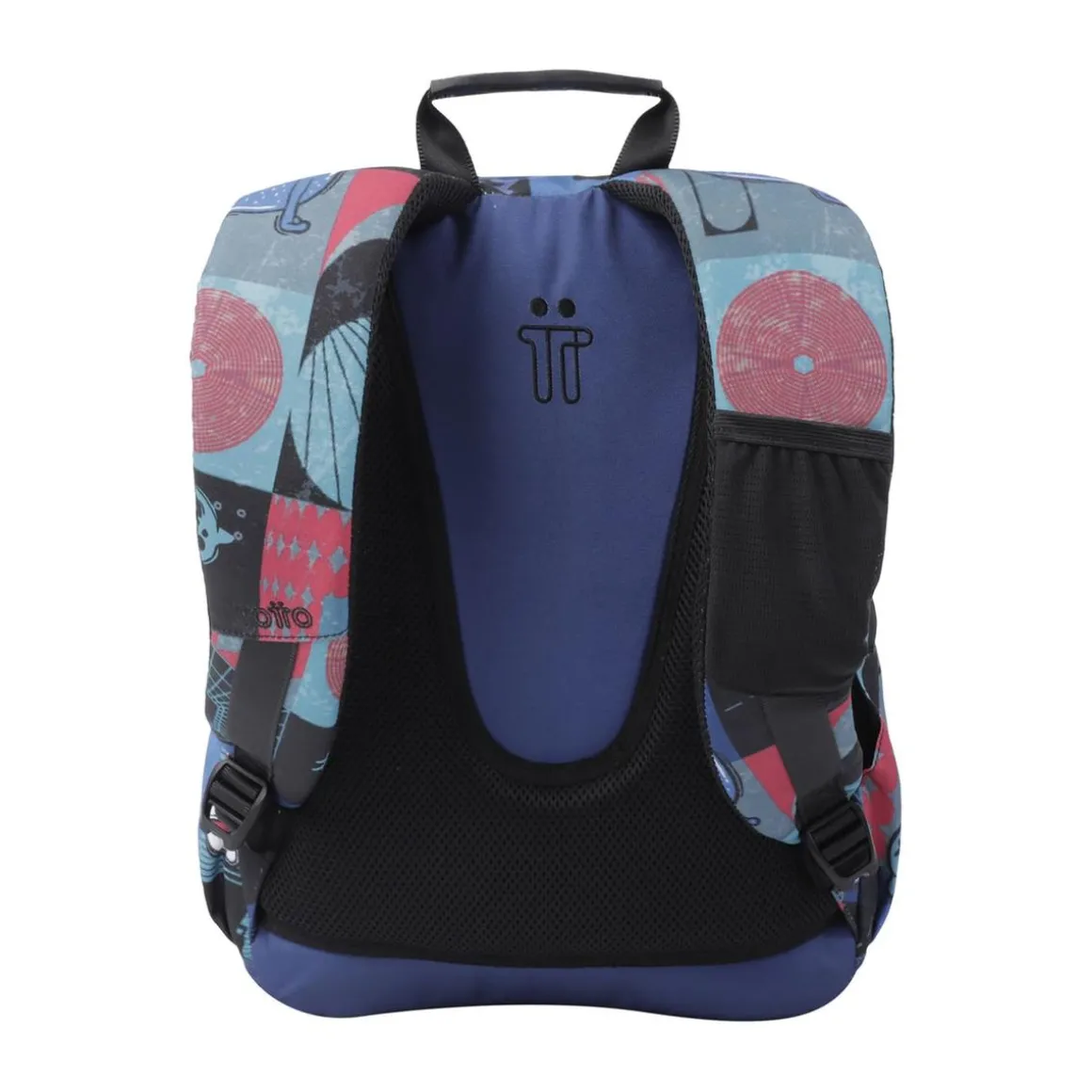 Totto - Mochila escolar cyber monstruos Gommas
