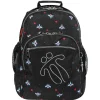 Totto - Mochila escolar Ecole estampado Naves espaciales