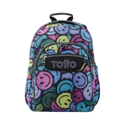 Totto - Mochila escolar emojis Acuarela
