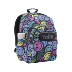 Totto - Mochila escolar emojis Acuarela