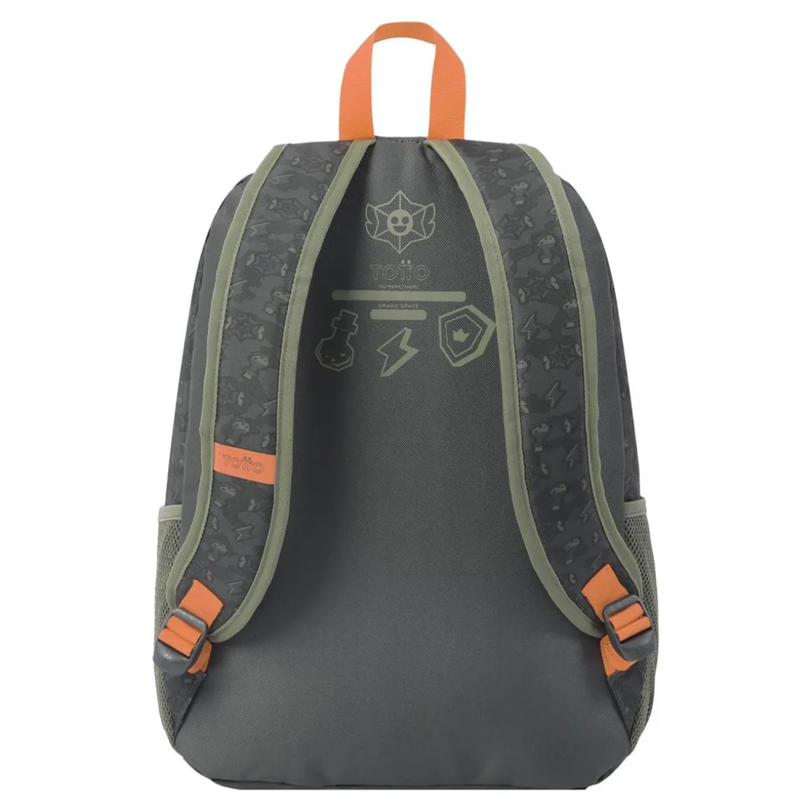Totto - Mochila escolar grande Brawlmaster