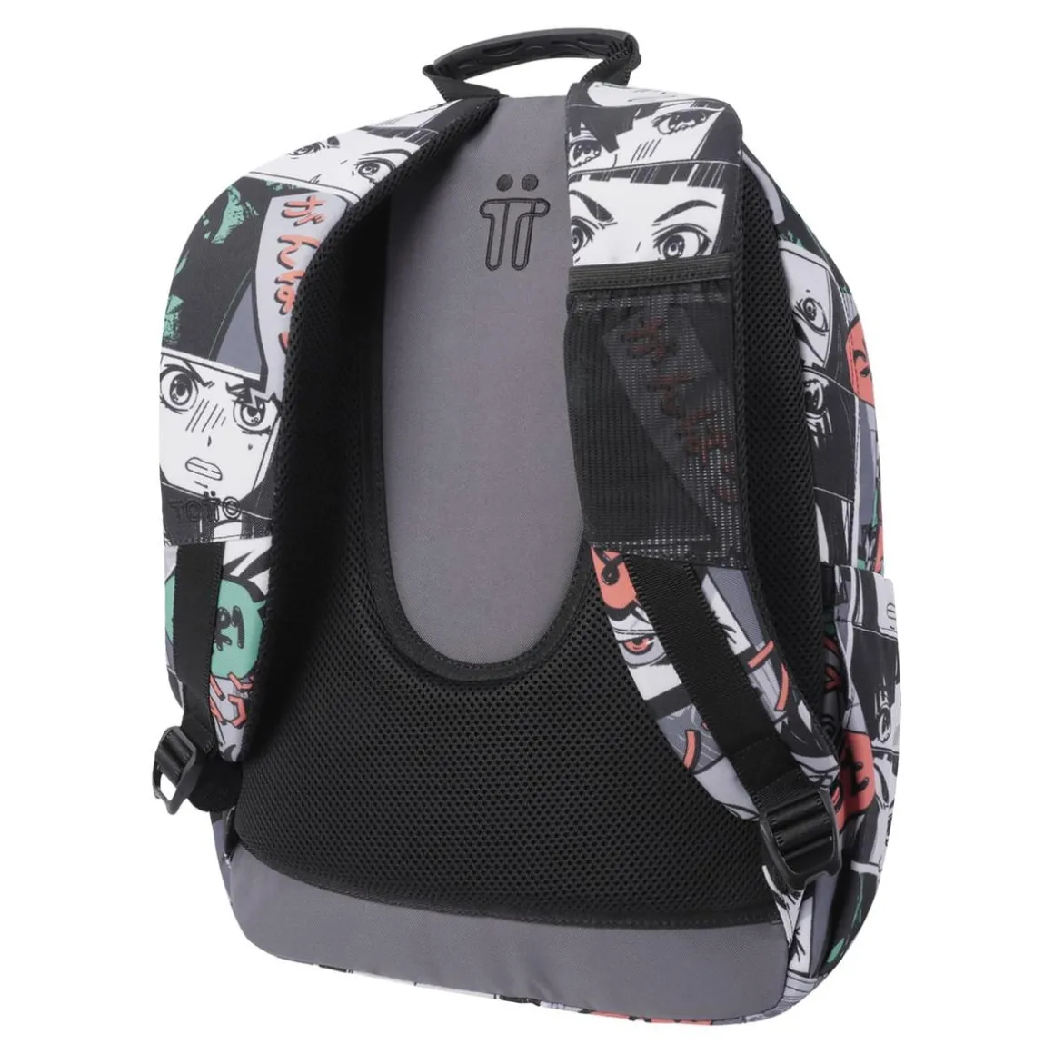 Totto - Mochila escolar manga Acuarela