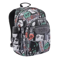 Totto - Mochila escolar manga Acuarela