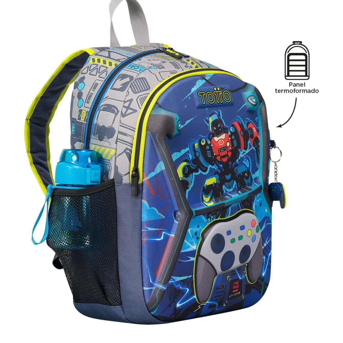 Totto - Mochila escolar mediana Monark