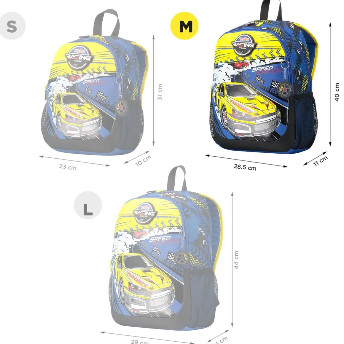 Totto - Mochila escolar mediana Velocity