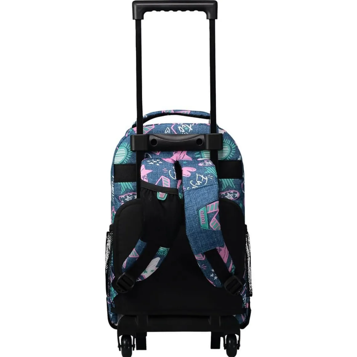 Totto - Mochila escolar pequeña con ruedas Resma - Starty