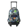 Totto - Mochila escolar pequeña ruedas bloques Resma