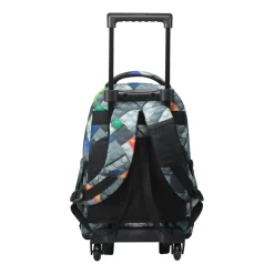 Totto - Mochila escolar pequeña ruedas bloques Resma