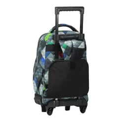 Totto - Mochila escolar pequeña ruedas bloques Resma