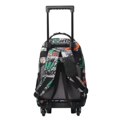 Totto - Mochila escolar pequeña ruedas manga Resma