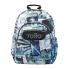 Totto - Mochila escolar postales y casetes Acuarela