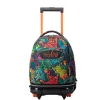 Totto - Mochila escolar ruedas desmontable graffiti Tiza