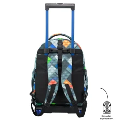 Totto - Mochila escolar ruedas desmontable bloques Tiza