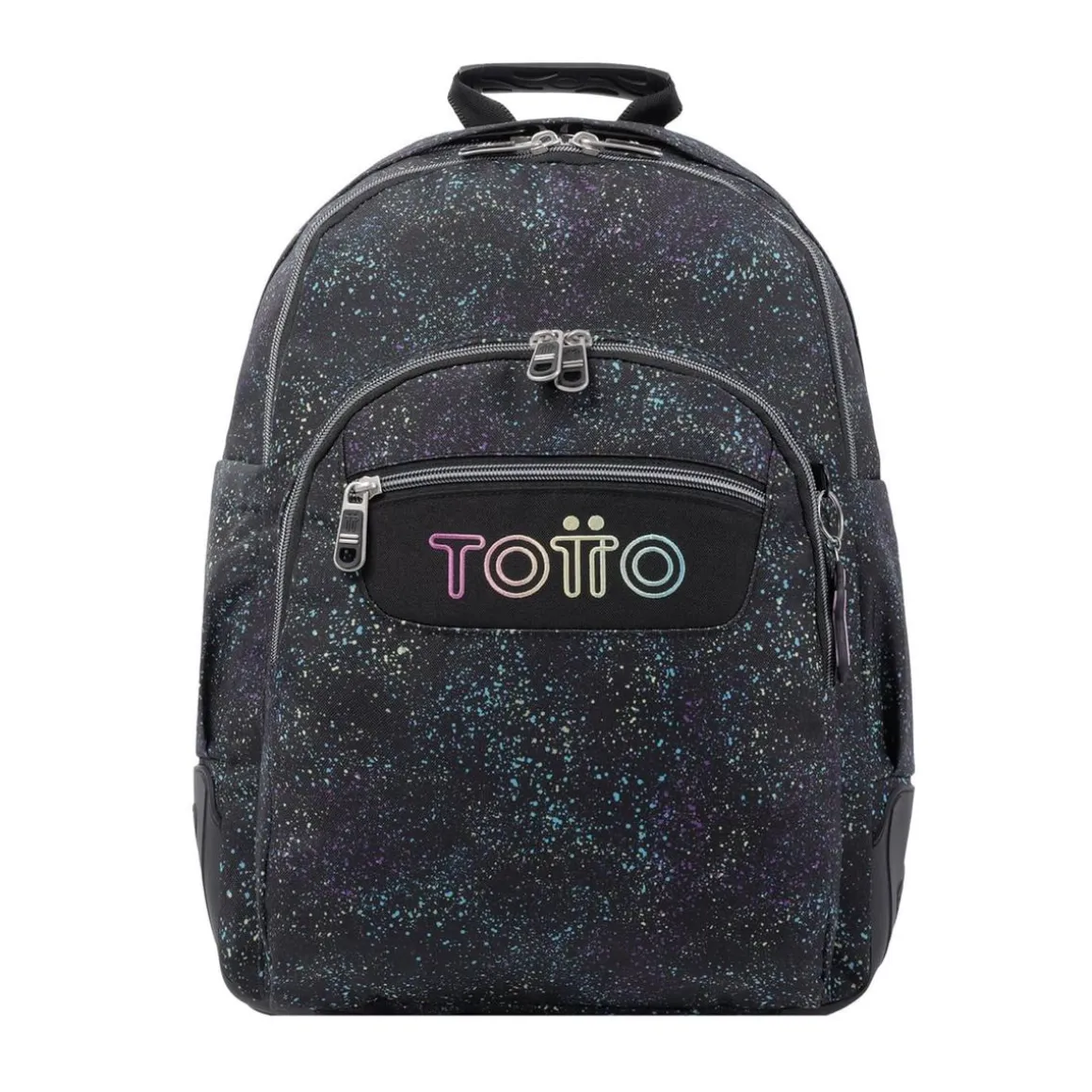 Totto - Mochila escolar salpicado color Crayoles
