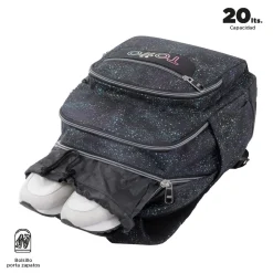 Totto - Mochila escolar salpicado color Crayoles