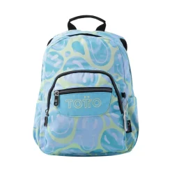 Totto - Mochila escolar Tempera azul