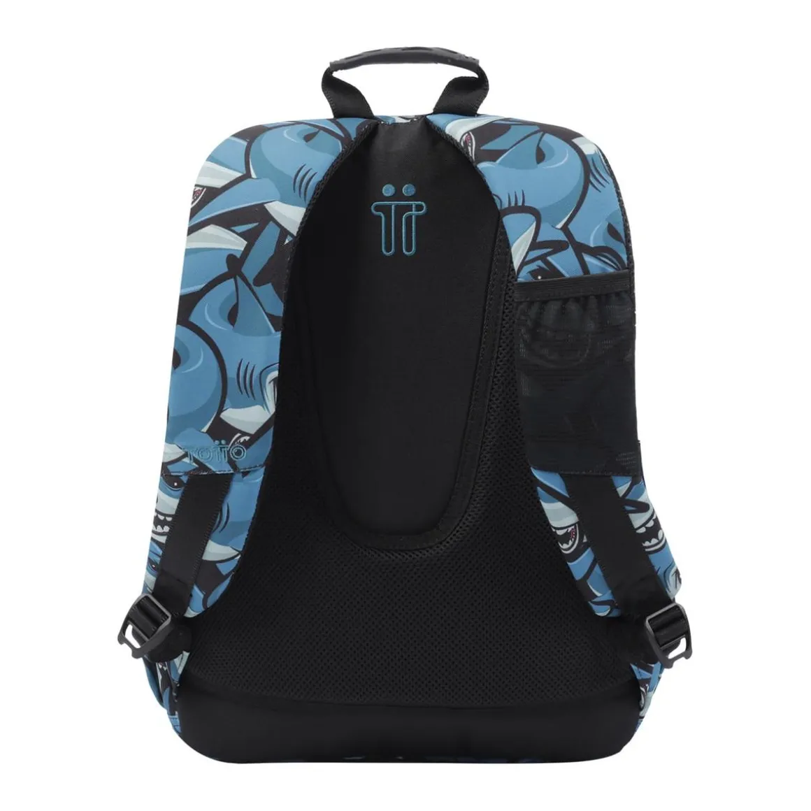 Totto - Mochila escolar tiburones Acuarela