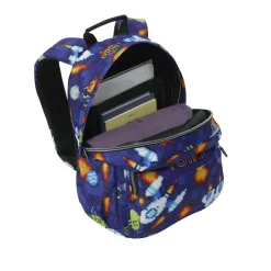 Totto - Mochila Gommas Space Blue