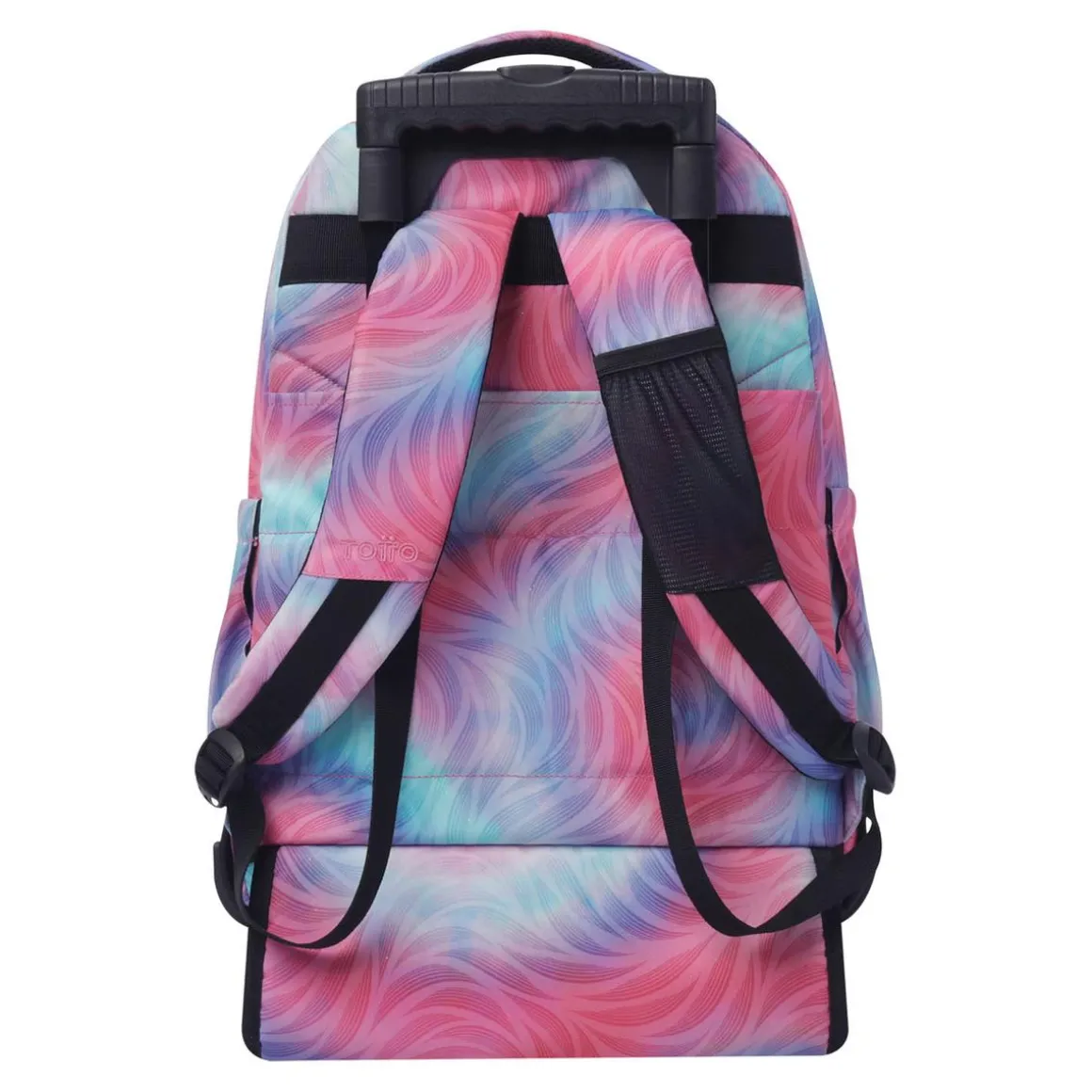 Totto - Mochila Renglones con ruedas Glitter Fritz