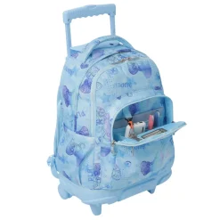 Totto - Mochila Renglones con ruedas Polar