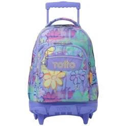 Totto - Mochila Renglones con ruedas - Grafily