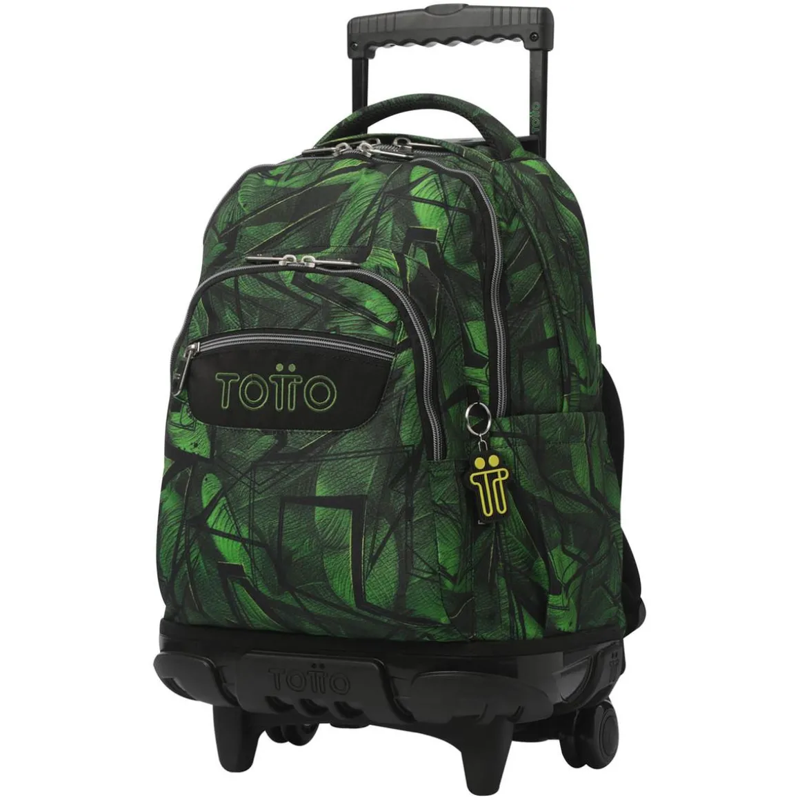 Totto - Mochila Renglones con ruedas Jhony Jungle