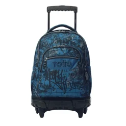 Totto - Mochila Renglones con ruedas - Urban Graph