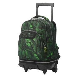 Totto - Mochila Tiza con ruedas Jhony Jungle