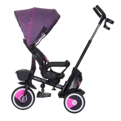 Triciclo evolutivo plegable lila