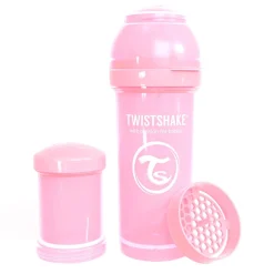 Twistshake - Biberón 260 ml - Rosa