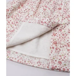 Vestido de tirantes con estampado floral para niña