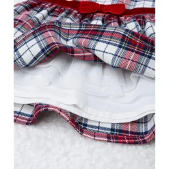 Vestido tartán niña