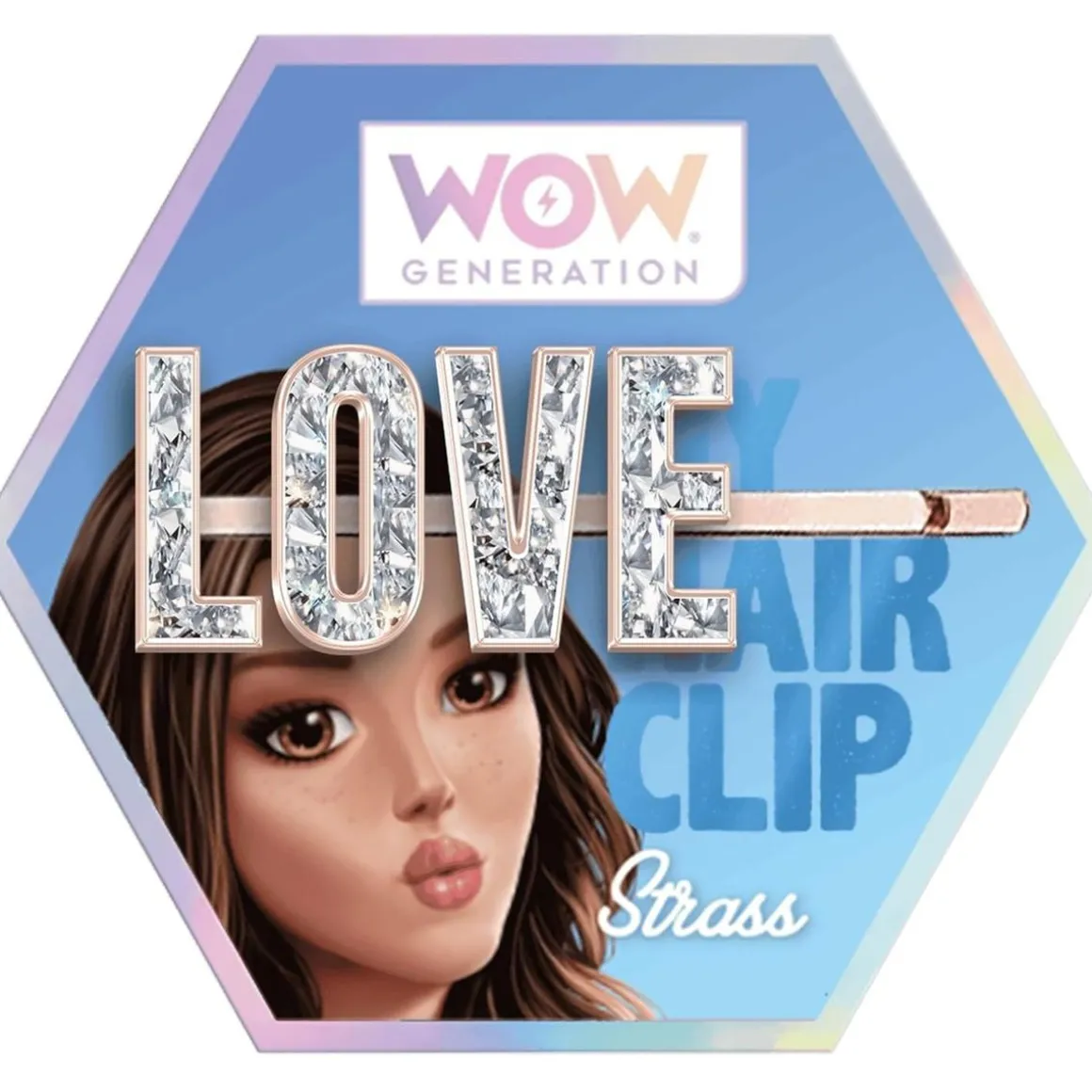 Wow Generation - Horquilla de pelo con mensaje (Varios modelos)