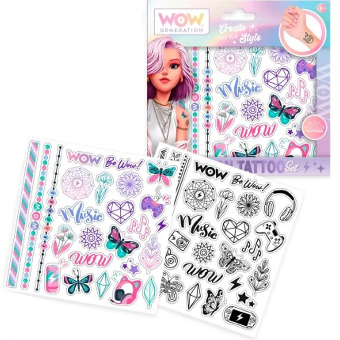 Wow Generation - Set tatuajes