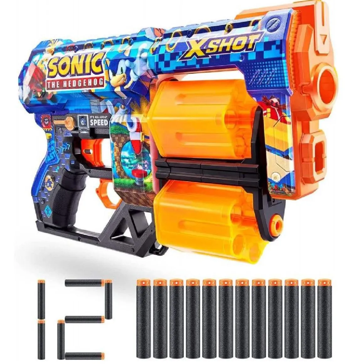 X-Shot - Lanzador Skins Dread Sonic the Hedgehog