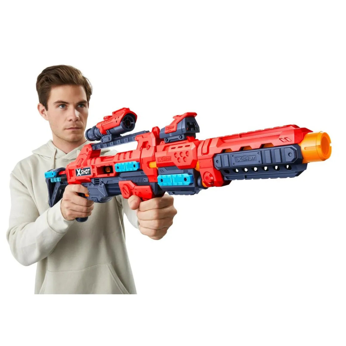 X-Shot - Lanzador Regenerator + 48 dardos