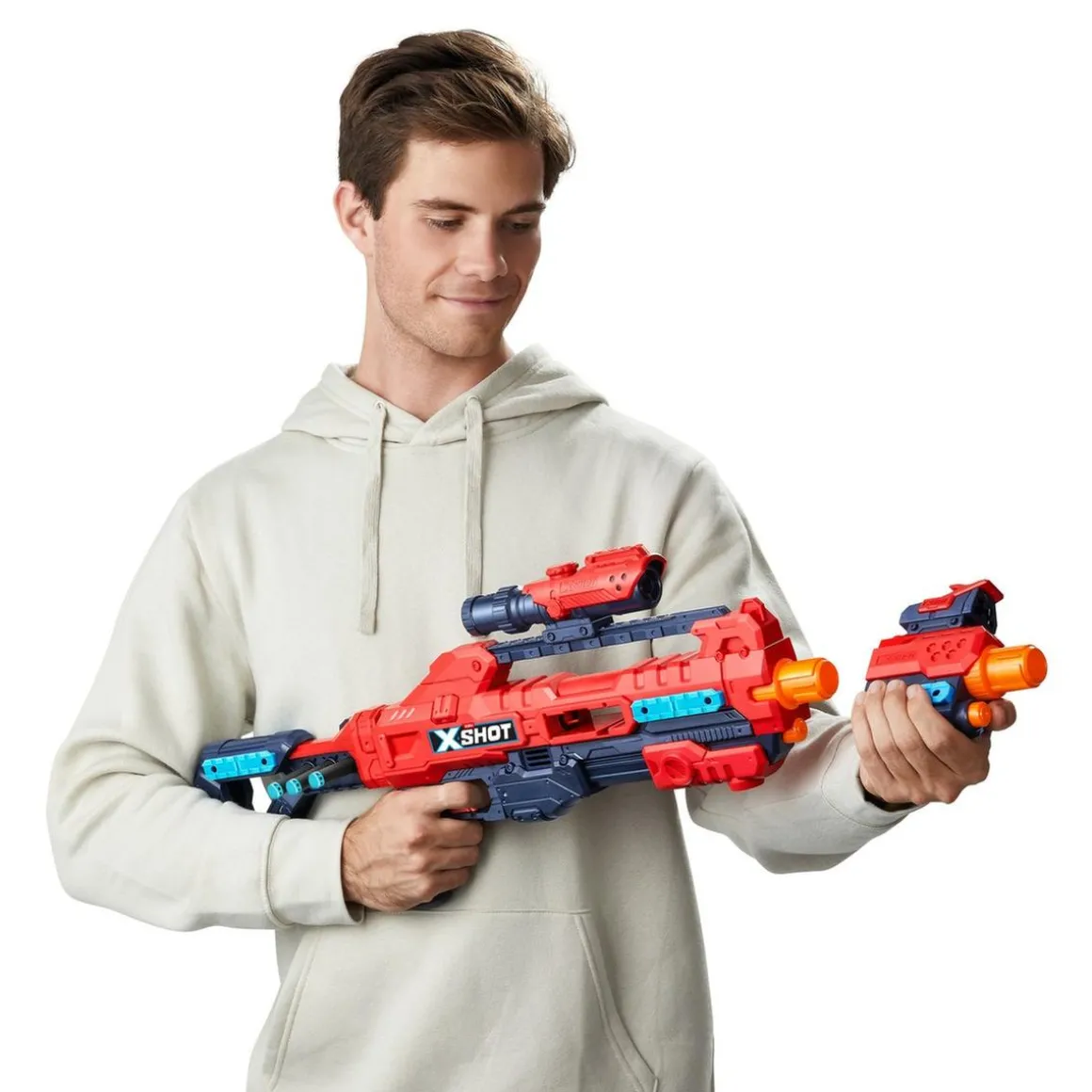 X-Shot - Lanzador Regenerator + 48 dardos