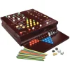 Zig Zag - Caja de madera con 10 juegos clásicos