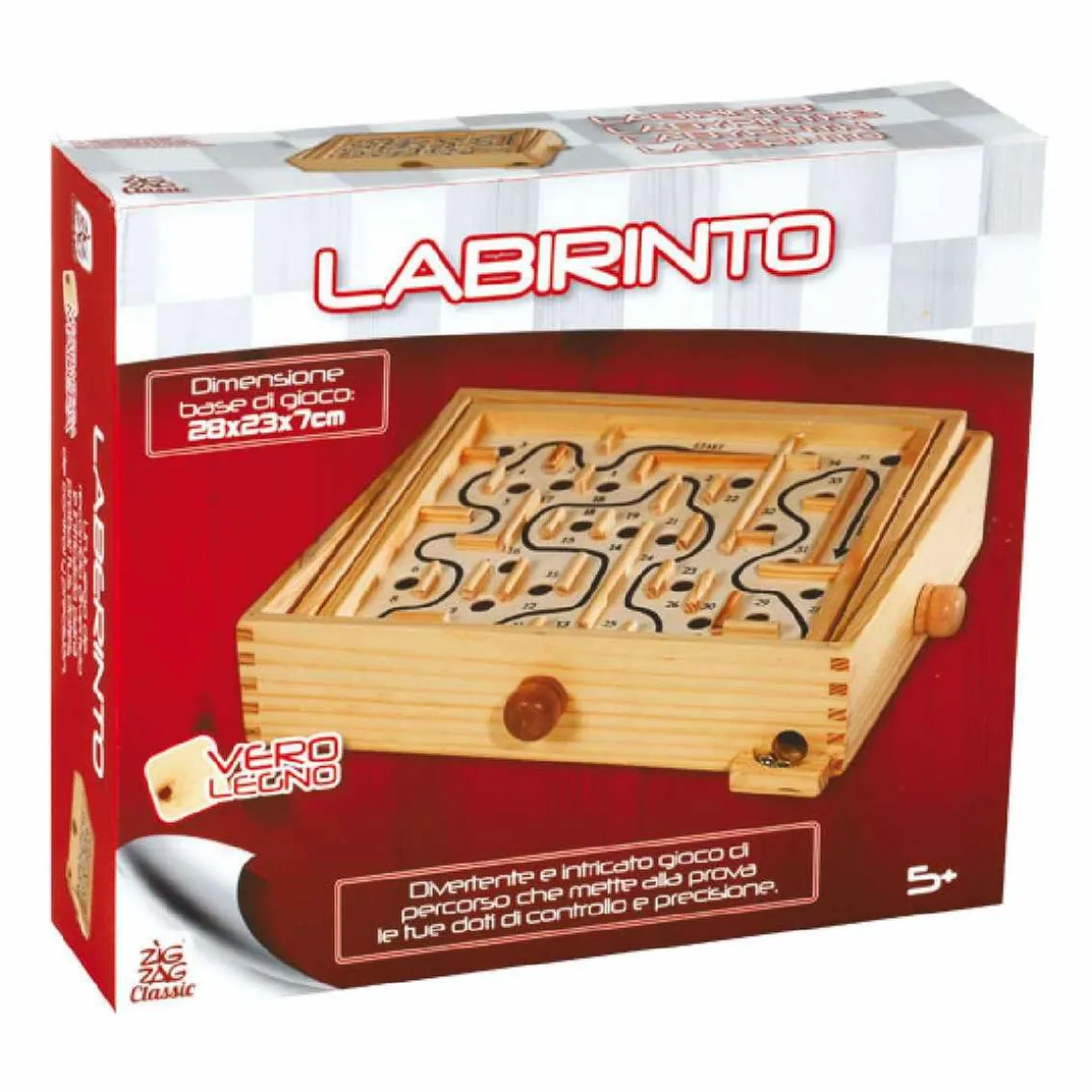 Zig Zag - Laberinto de madera