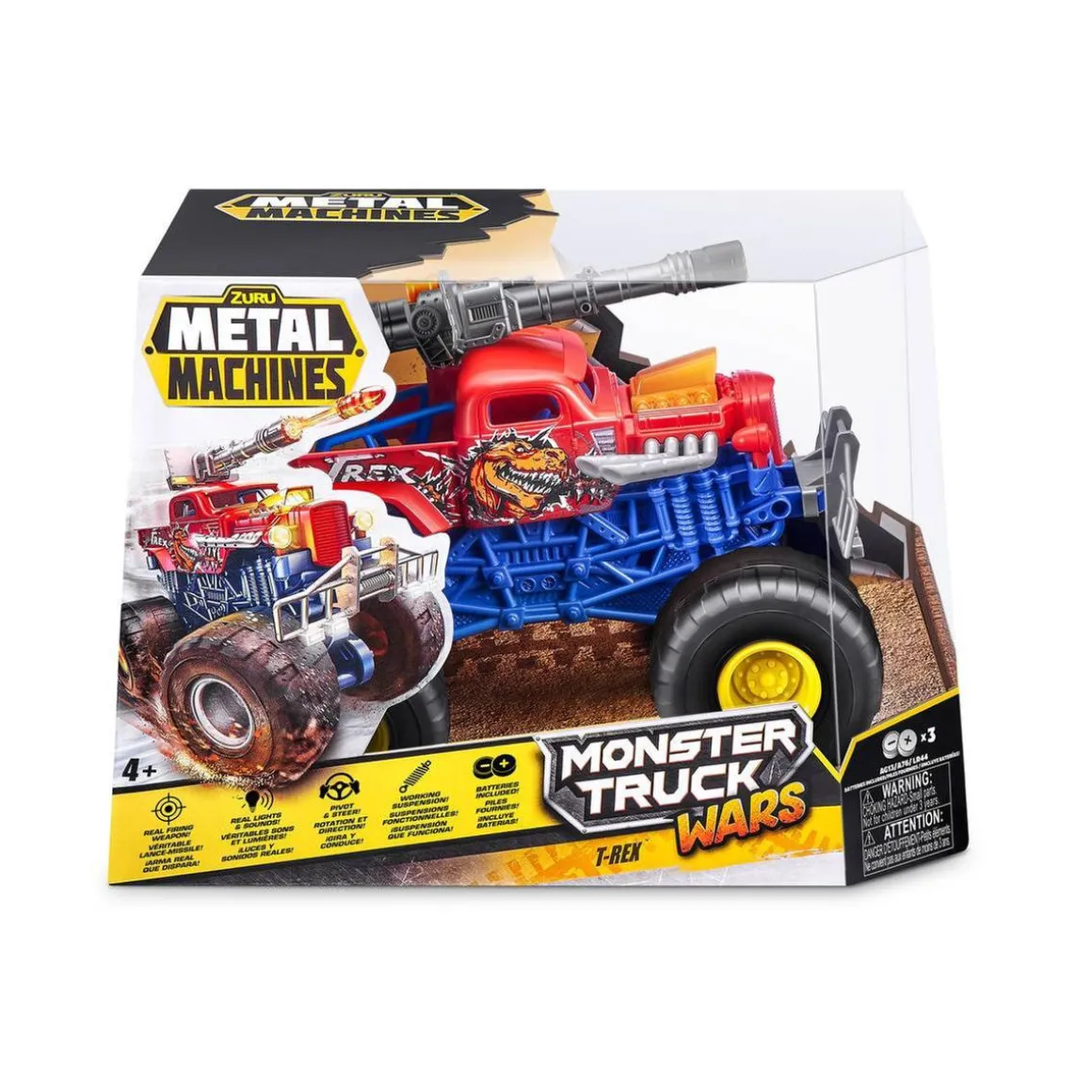 Zuru - Metal Machines - Monster Wheels (varios modelos)